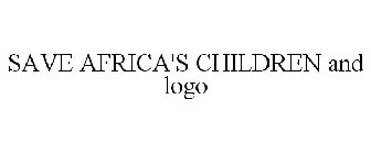 SAVE AFRICA'S CHILDREN AND LOGO