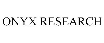 ONYX RESEARCH