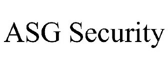 ASG SECURITY