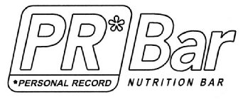 PR* BAR *PERSONAL RECORD NUTRITION BAR