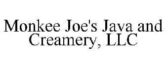 MONKEE JOE'S JAVA AND CREAMERY, LLC