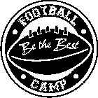 BE THE BEST FOOTBALL CAMP
