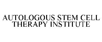 AUTOLOGOUS STEM CELL THERAPY INSTITUTE