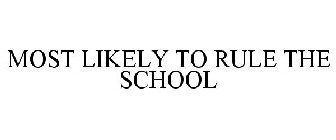 MOST LIKELY TO RULE THE SCHOOL