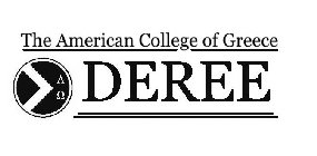 THE AMERICAN COLLEGE OF GREECE DEREE
