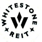 WHITESTONE REIT W