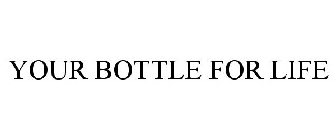 YOUR BOTTLE FOR LIFE