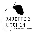 BABETTE'S KITCHEN 