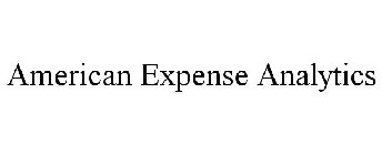 AMERICAN EXPENSE ANALYTICS