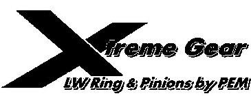 XTREME GEAR LW RING & PINIONS BY PEM
