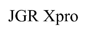 JGR XPRO