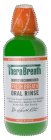 NATURALLY OXYGENATING THERA BREATH PROFESSIONAL FORMULA DENTIST RECOMMENDED FRESH BREATH ORAL RINSE 24 HR FRESH BREATH CONFIDENCE GUARANTEED WORKS INSTANTLY · REVERSES DRY MOUTH NO ALCOHOL · NON BUR