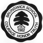 BRUNSWICK SCHOOL 1902 COURAGE HONOR TRUTH