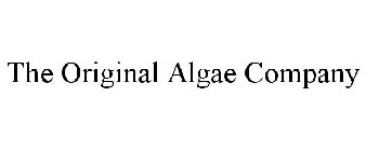 THE ORIGINAL ALGAE COMPANY