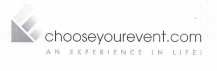 CHOOSEYOUREVENT.COM AN EXPERIENCE IN LIFE!