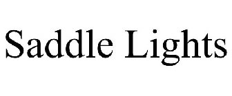 SADDLE LIGHTS