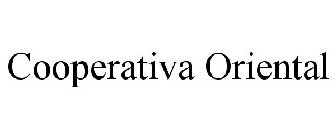 COOPERATIVA ORIENTAL