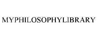 MYPHILOSOPHYLIBRARY