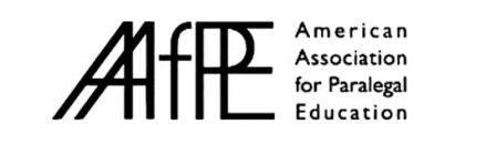 AAFPE AMERICAN ASSOCIATION FOR PARALEGAL EDUCATION