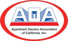 AOA APARTMENT OWNERS ASSOCIATION OF CALIFORNIA, INC.