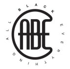 ABE ALL BLACK EVERYTHING