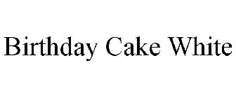 BIRTHDAY CAKE WHITE
