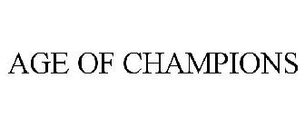 AGE OF CHAMPIONS