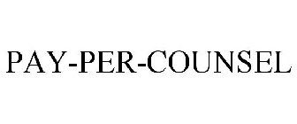 PAY-PER-COUNSEL