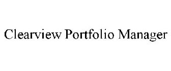 CLEARVIEW PORTFOLIO MANAGER