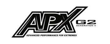 APX G2 GENERATION II ADVANCED PERFORMANCE FOR EXTREMES