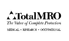 TOTALMRO THE VALUE OF COMPLETE PROTECTION MEDICAL · RESEARCH · OCCUPATIONAL