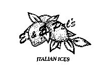 E. & E. PEL'S ITALIAN ICES