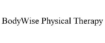 BODYWISE PHYSICAL THERAPY