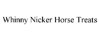 WHINNY NICKER HORSE TREATS