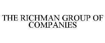 THE RICHMAN GROUP OF COMPANIES