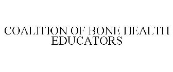 COALITION OF BONE HEALTH EDUCATORS