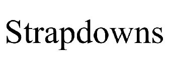 STRAPDOWNS