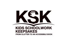KSK KIDS SCHOOLWORK KEEPSAKES FROM CLUTTER TO AN ACCESSIBLE BOOK