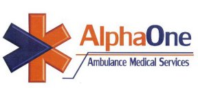 ALPHAONE AMBULANCE MEDICAL SERVICES