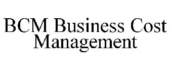 BCM BUSINESS COST MANAGEMENT