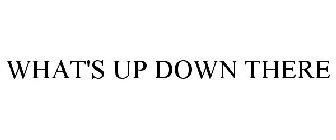 WHAT'S UP DOWN THERE