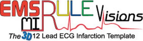 EMS MI RULE VISIONS THE 3D 12 LEAD ECG INFARCTION TEMPLATE