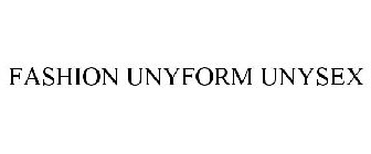 FASHION UNYFORM UNYSEX