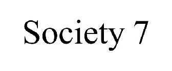 SOCIETY 7