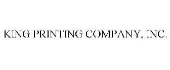 KING PRINTING COMPANY, INC.