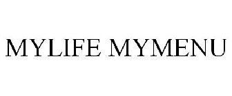 MYLIFE MYMENU