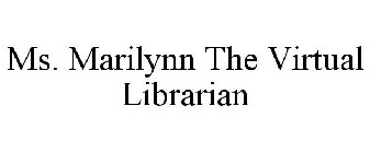 MS. MARILYNN THE VIRTUAL LIBRARIAN