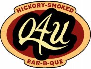 Q4U HICKORY-SMOKED BAR-B-QUE
