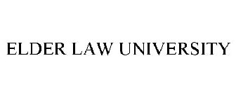 ELDER LAW UNIVERSITY