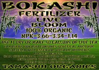 BOKASHI FERTILIZER LIVE BLOOM 100% ORGANIC